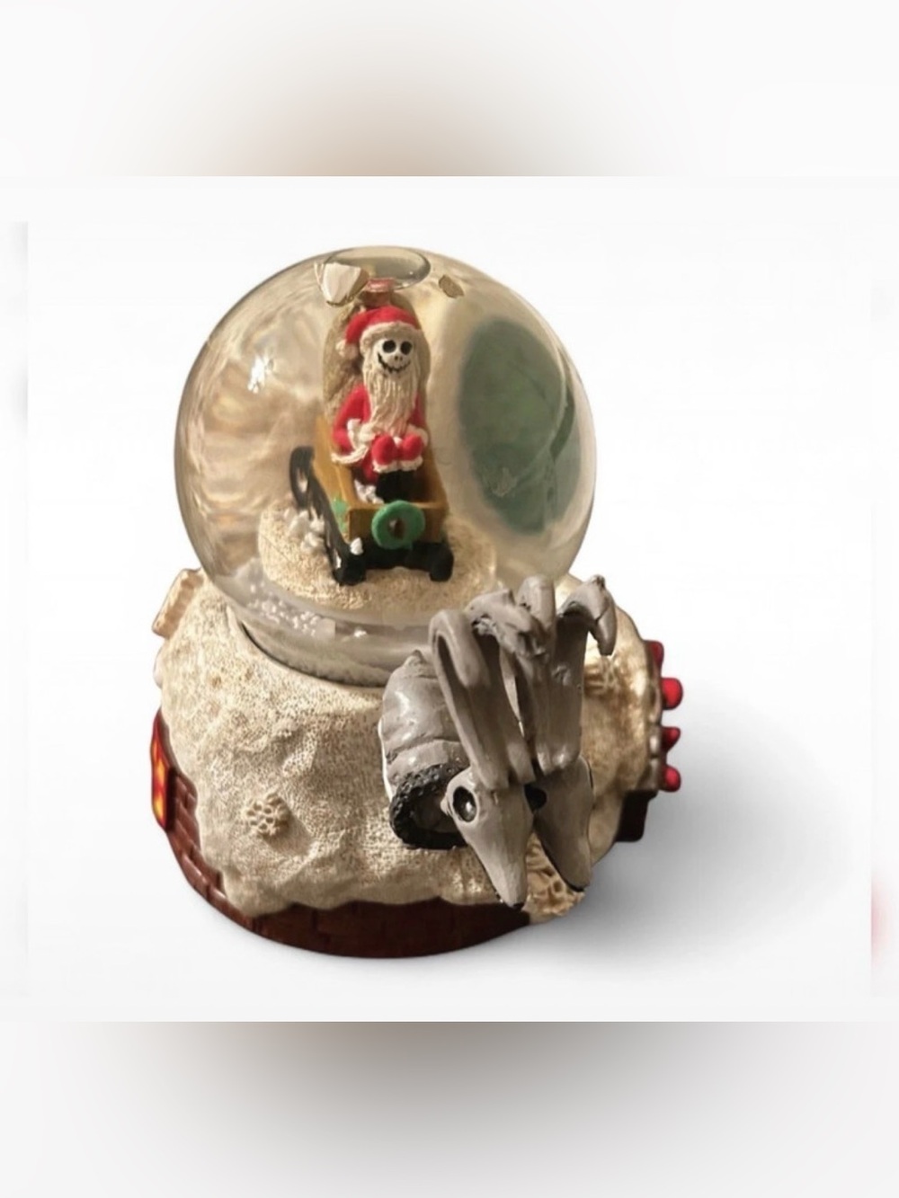 1993 Disney Nightmare Before Christmas Snow Globe and Music Box